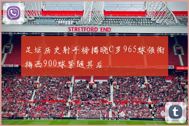 足坛历史射手榜揭晓C罗965球领衔梅西900球紧随其后